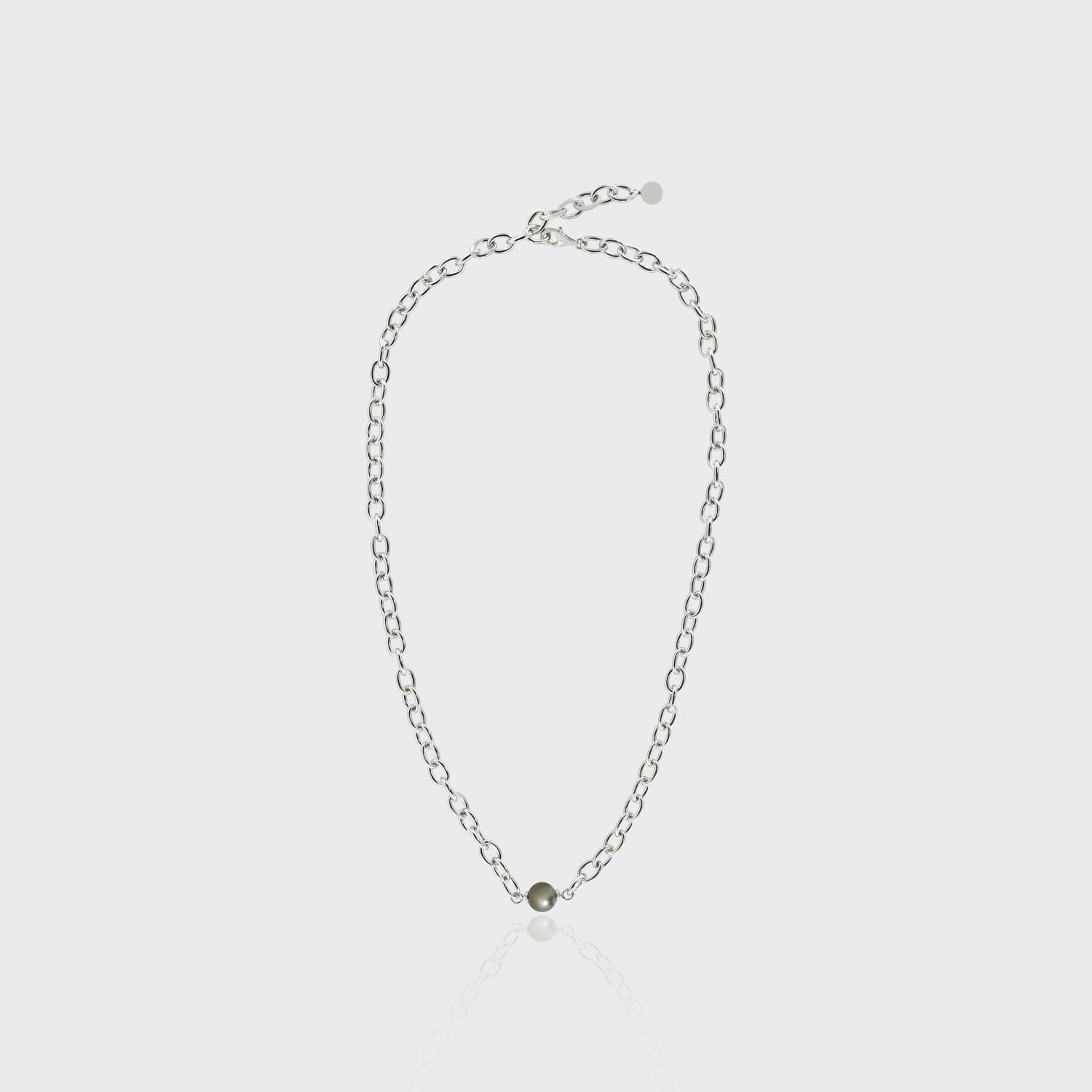 Player Tahi Necklace, 925 Sterling Silver