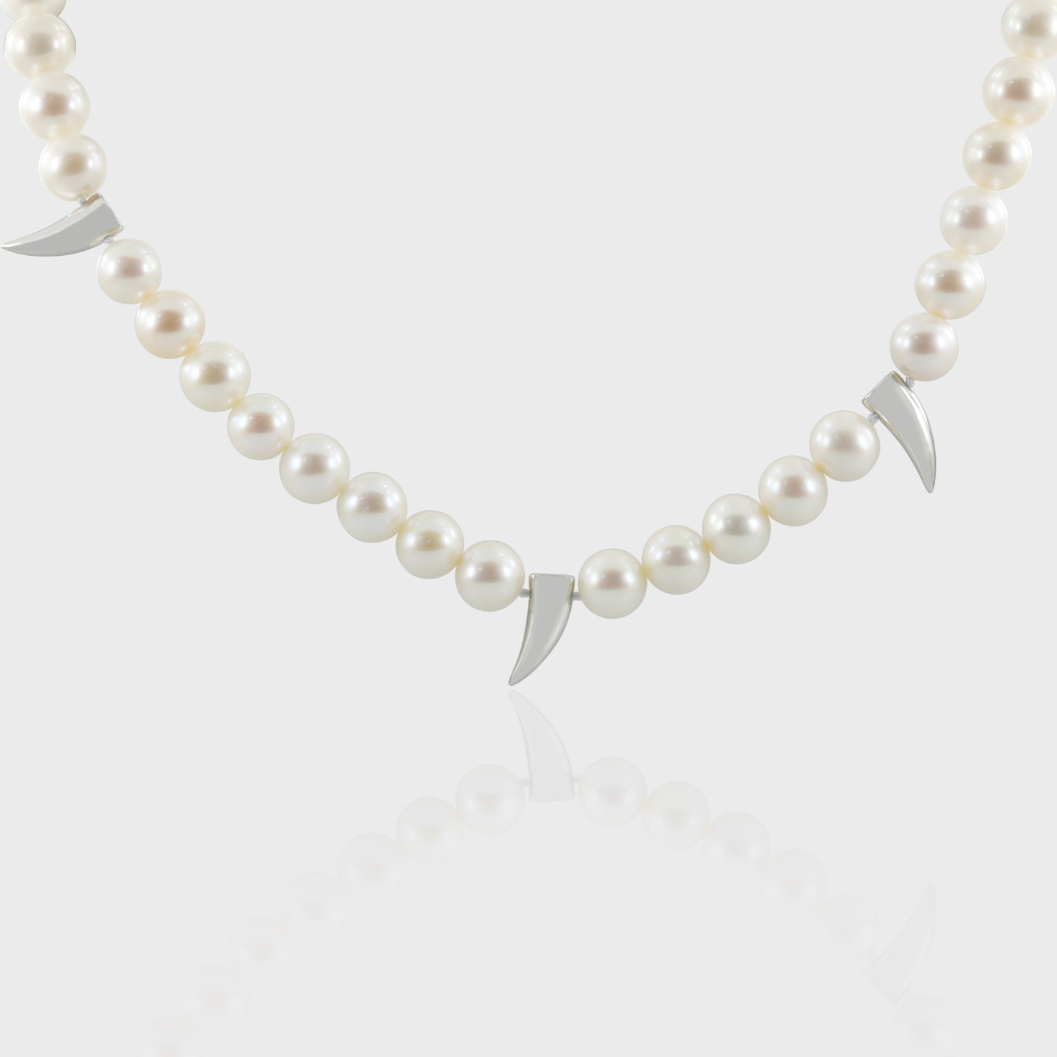 Player Diente Necklace, 925 Sterling Silver