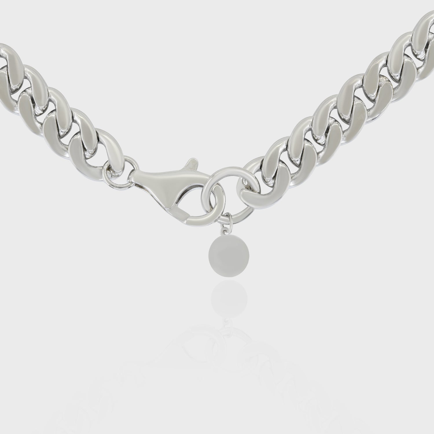 Thick Curb Chain, 925 Sterling Silver 