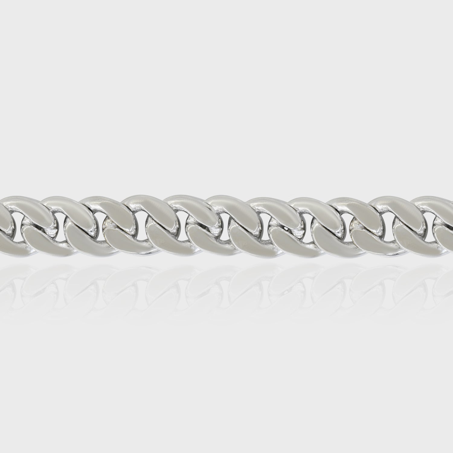 Thick Curb Chain, 925 Sterling Silver 