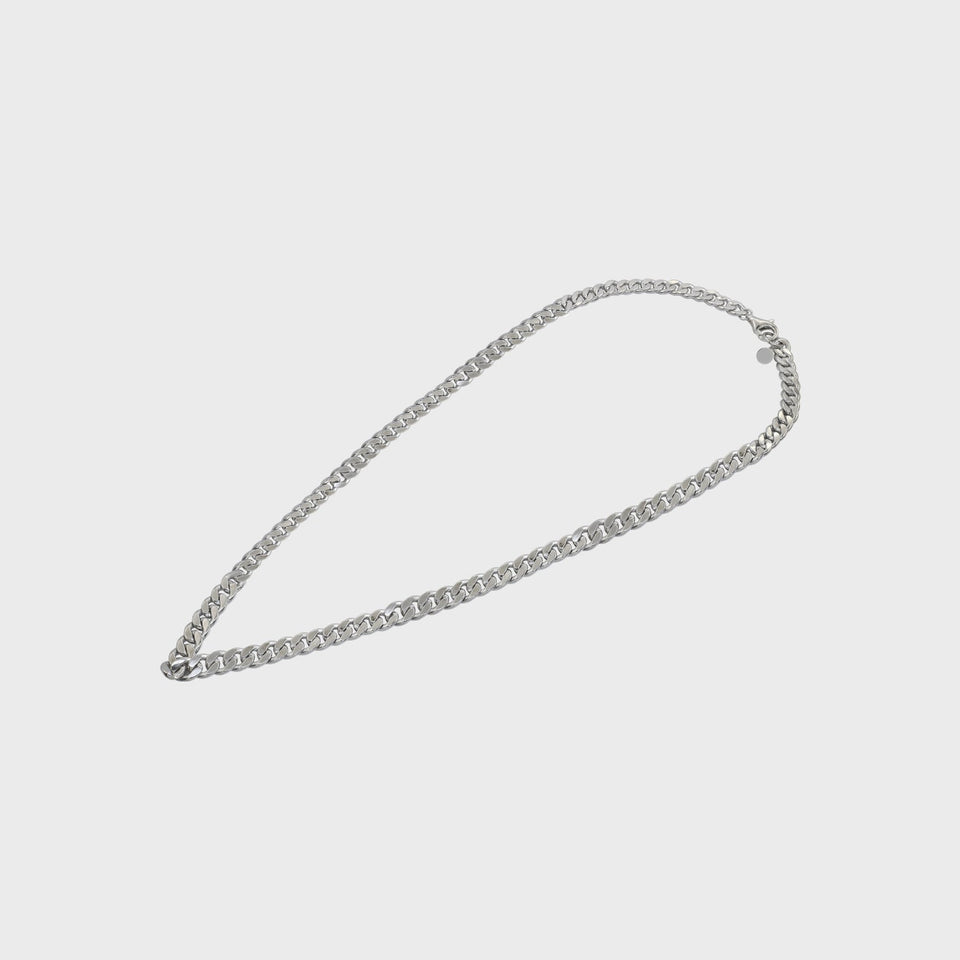 Thick Curb Chain, 925 Sterling Silver 