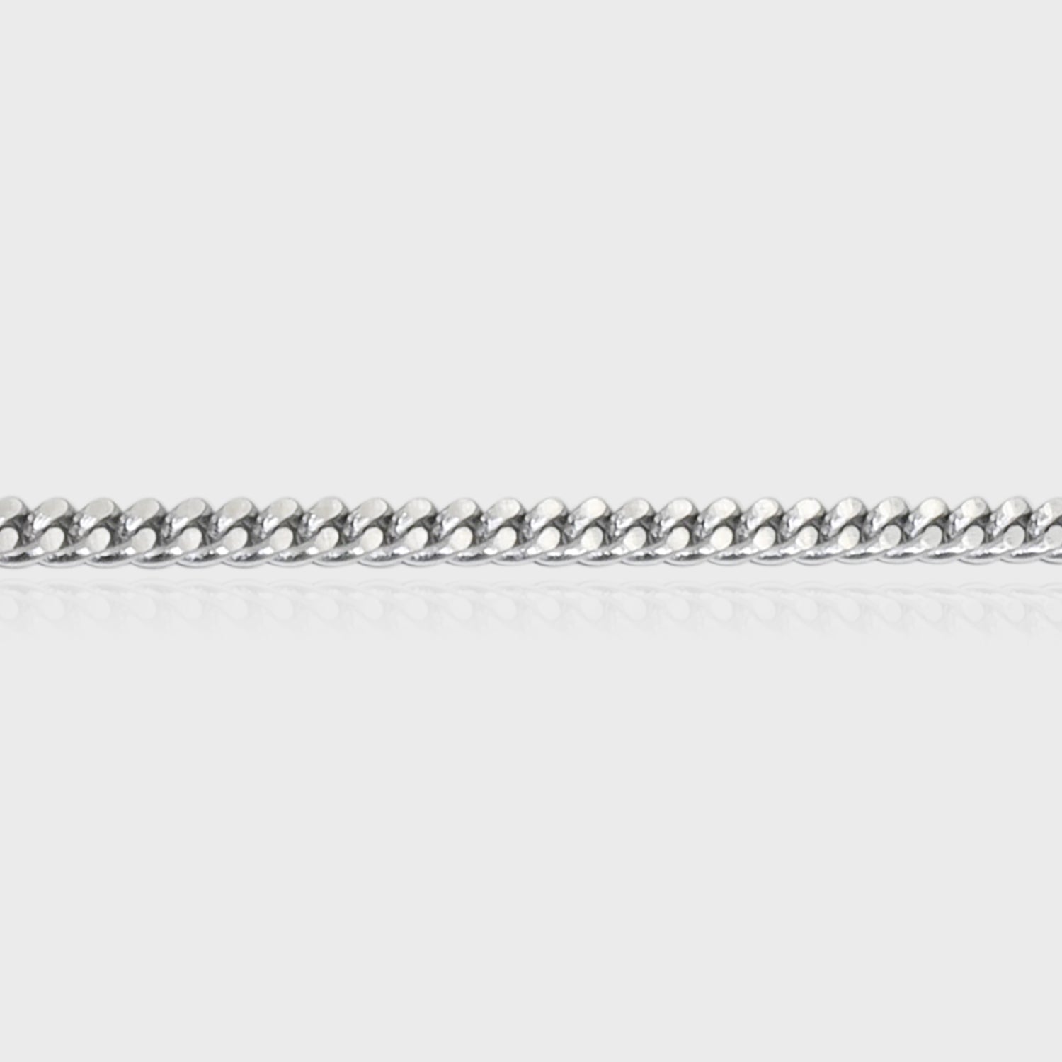 Thin Curb Chain, 925 Sterling Silver 