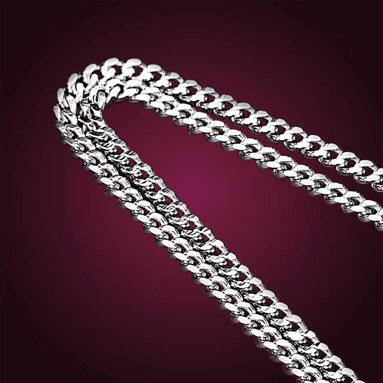 Thin Curb Chain, 925 Sterling Silver