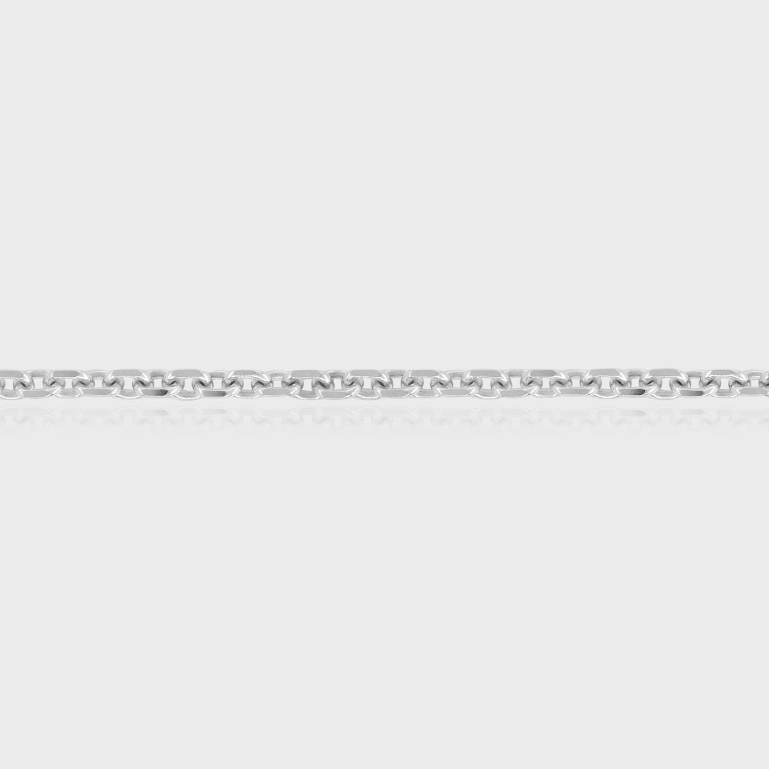 Diamond-cut Rolo Chain