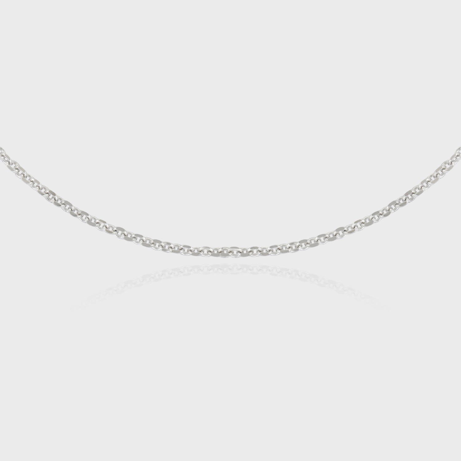 Diamond-cut Rolo Chain