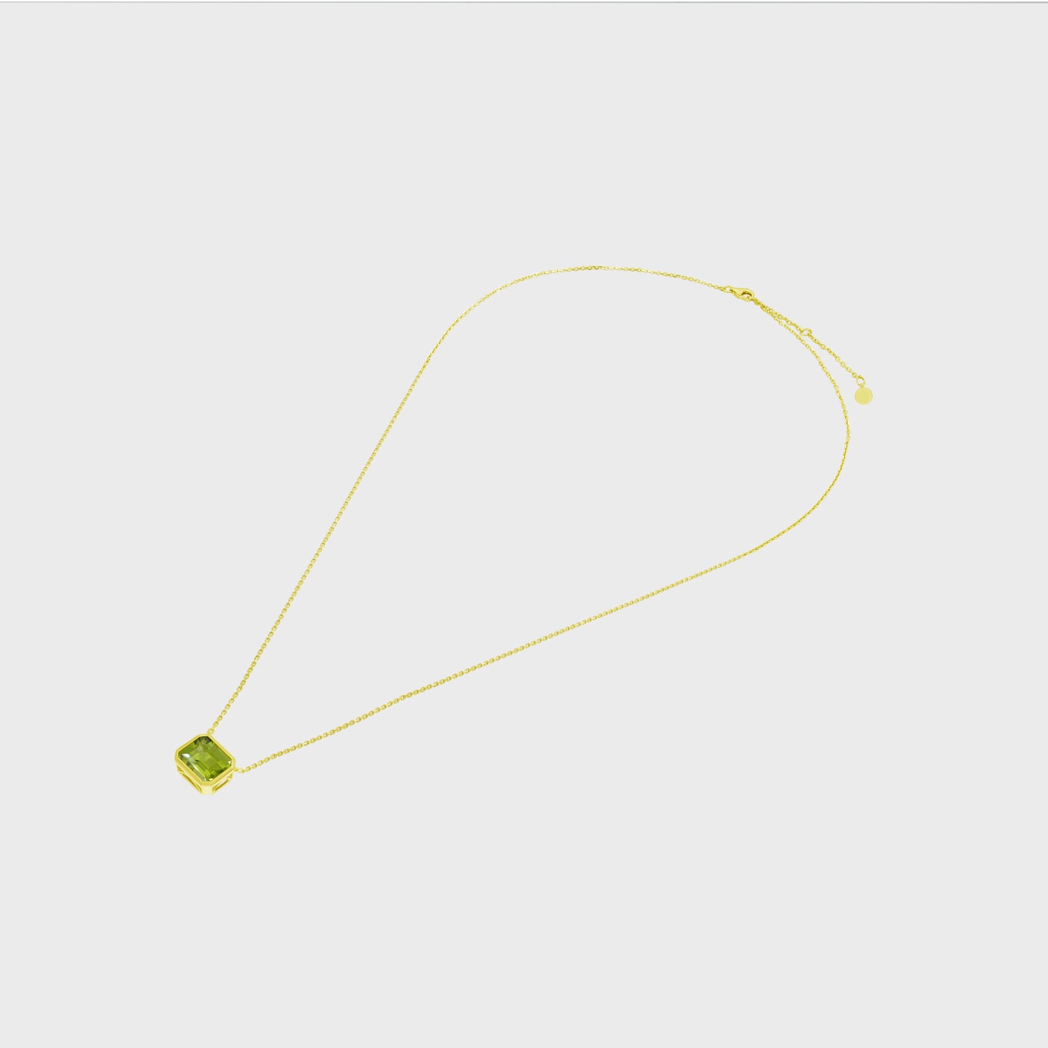 Heir Duke Necklace, Yellow