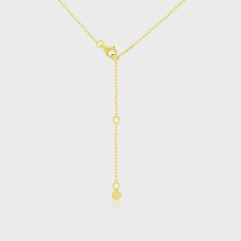 Heir Duke Yellow Gold Necklace detail