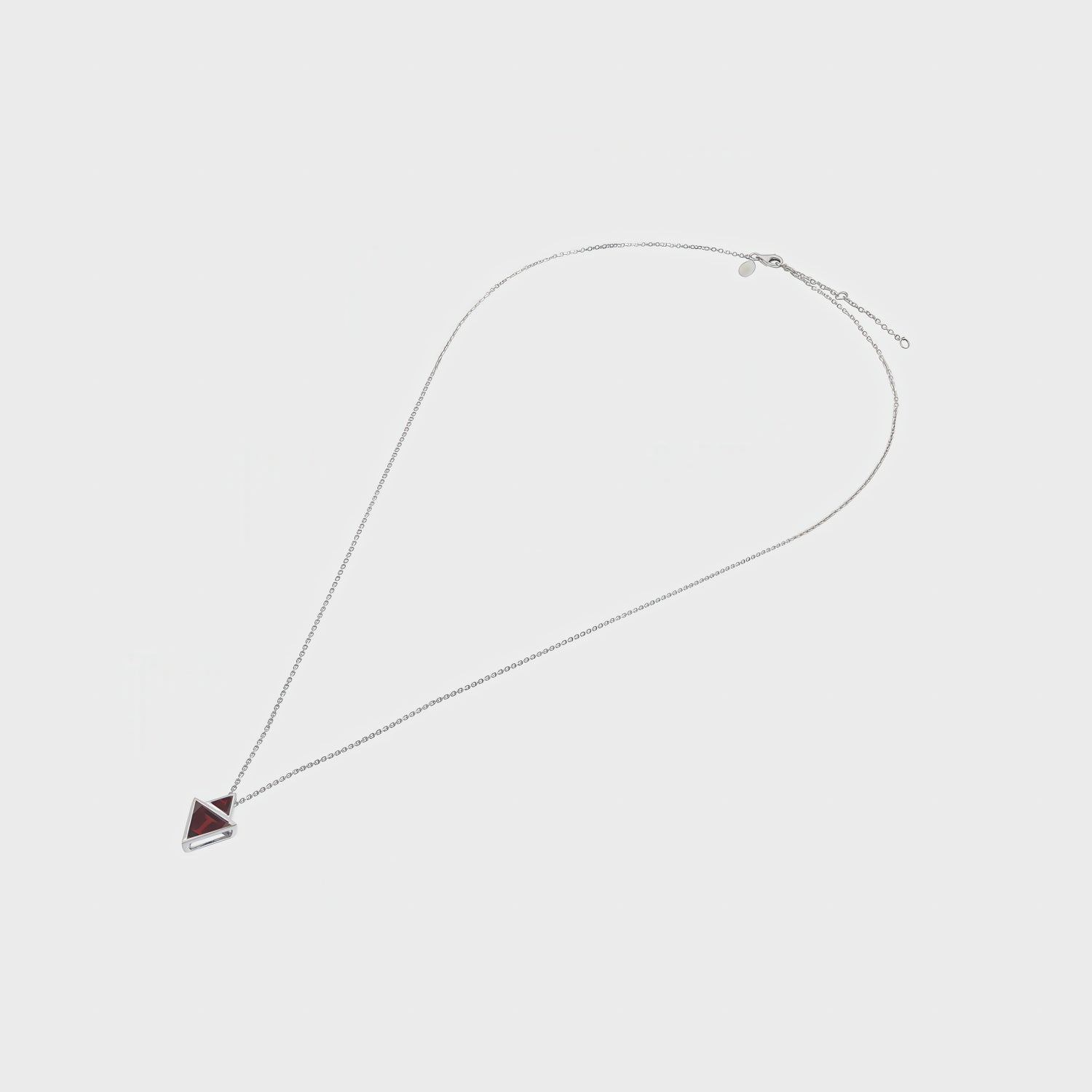 Heir Fang Necklace, White 