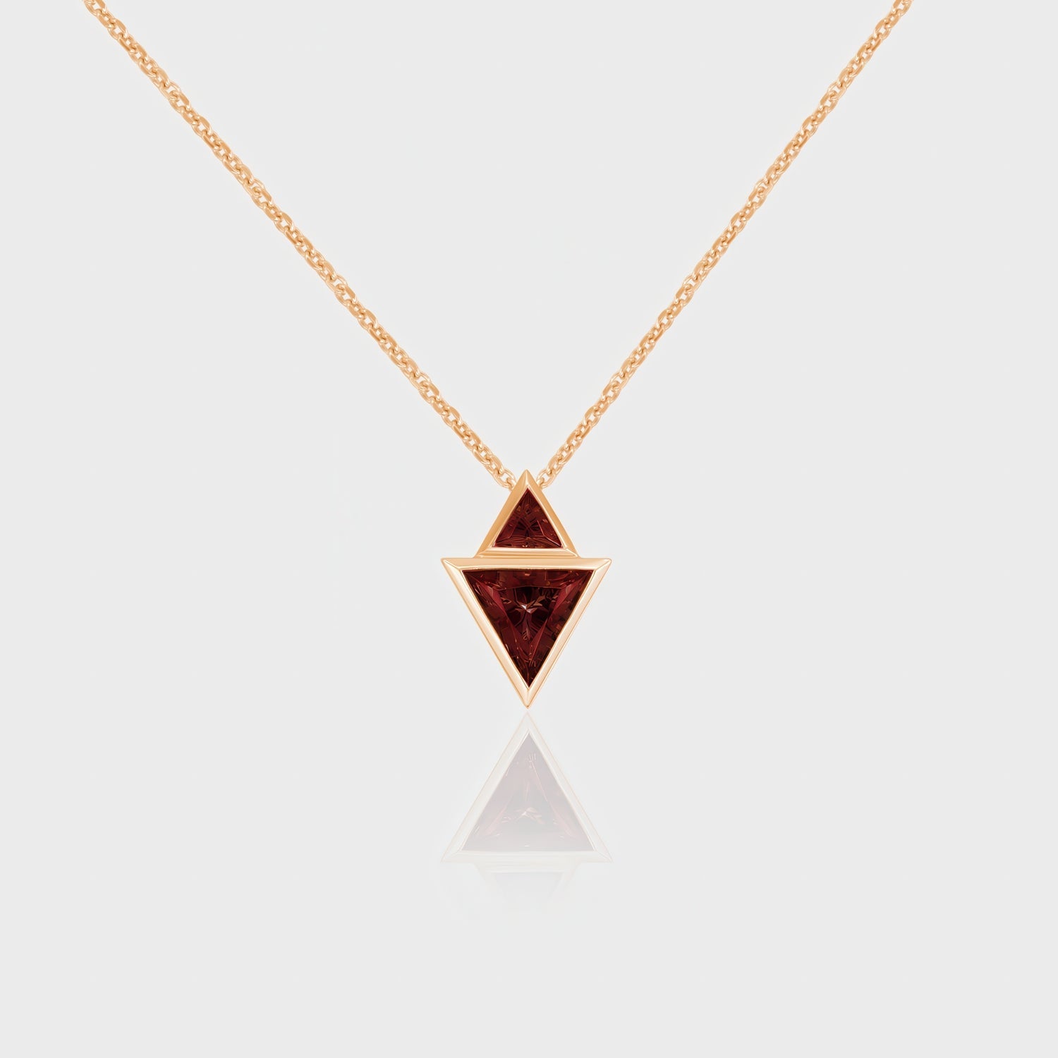 Heir Fang Necklace, Rose