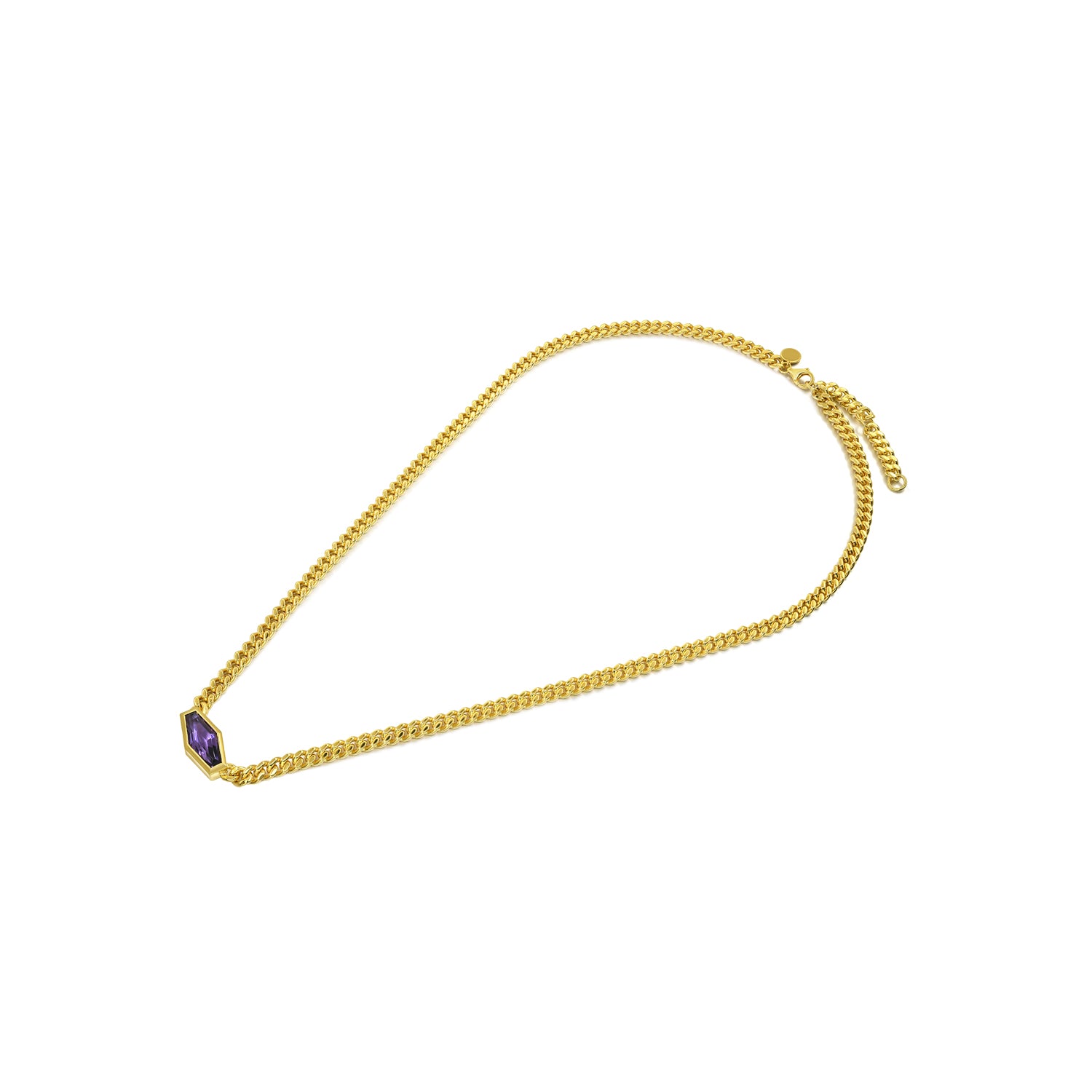 Reign Pharaoh Necklace, 18K Yellow Gold Vermeil