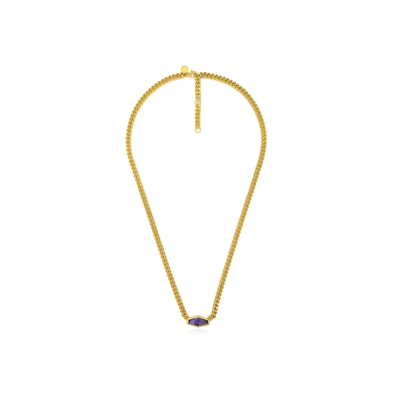 Reign Pharaoh Necklace, 18K Yellow Gold Vermeil