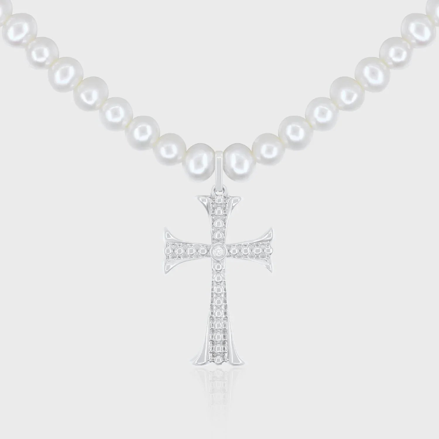 Padrino Alon Crosse Necklace