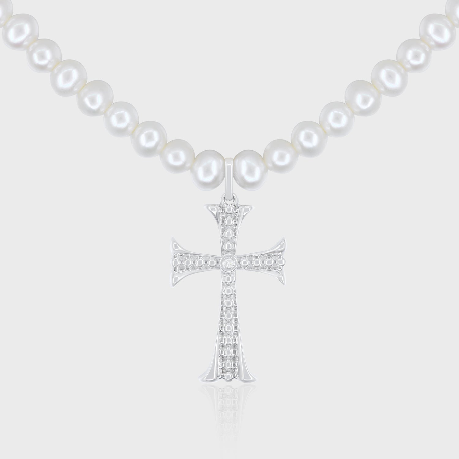 Padrino Alon Crosse Necklace