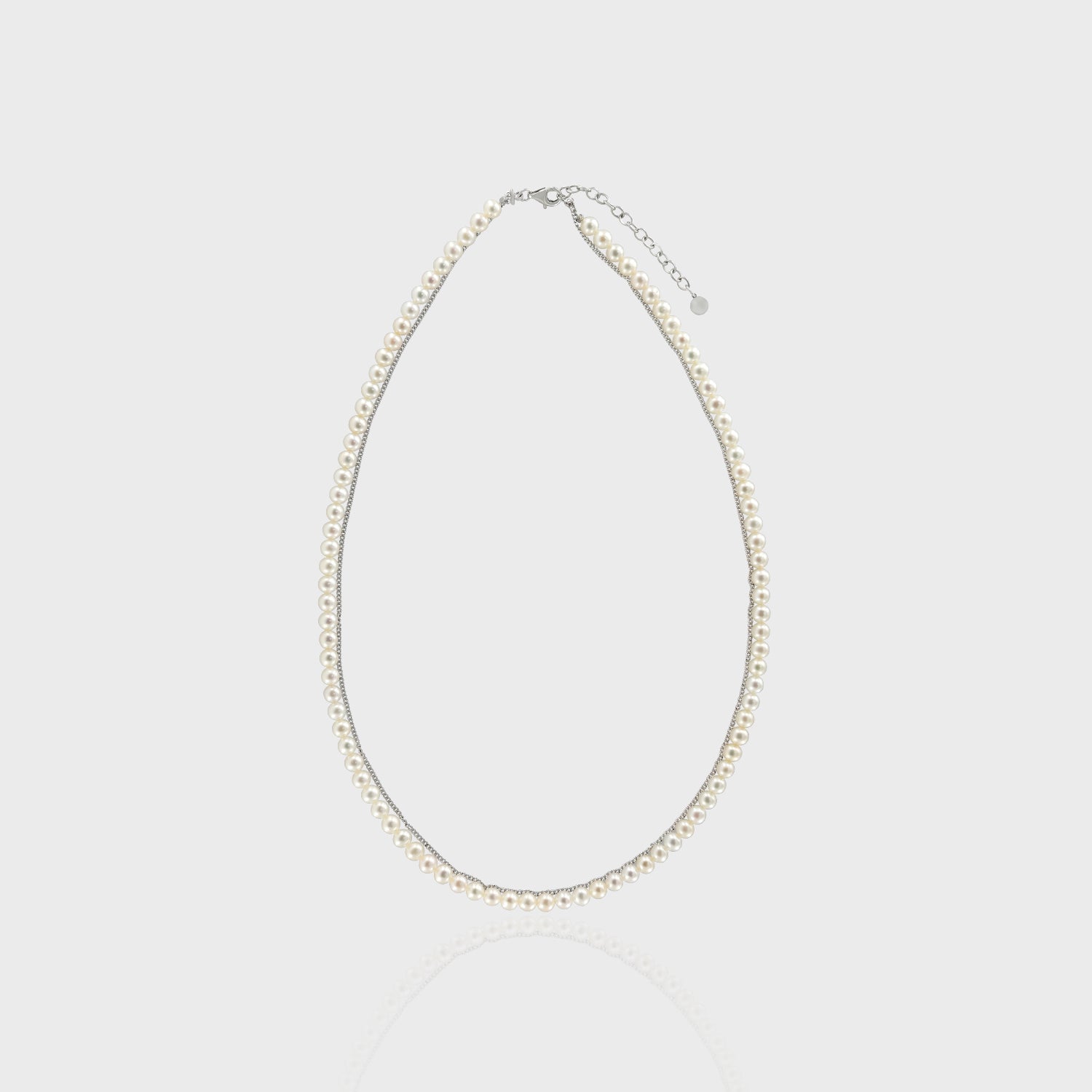 Player Cube Necklace, 925 Sterling Silver