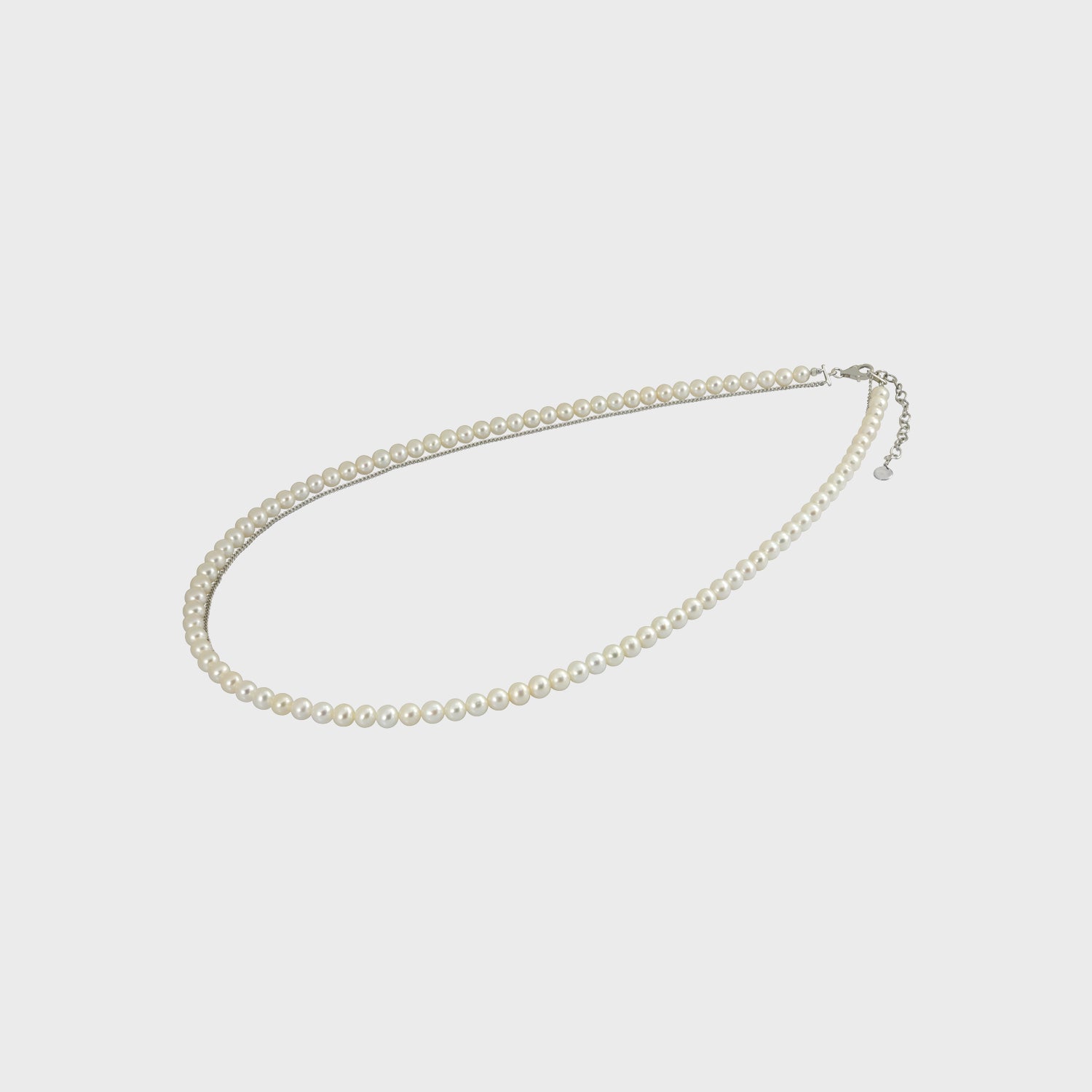 Player Cube Necklace, 925 Sterling Silver
