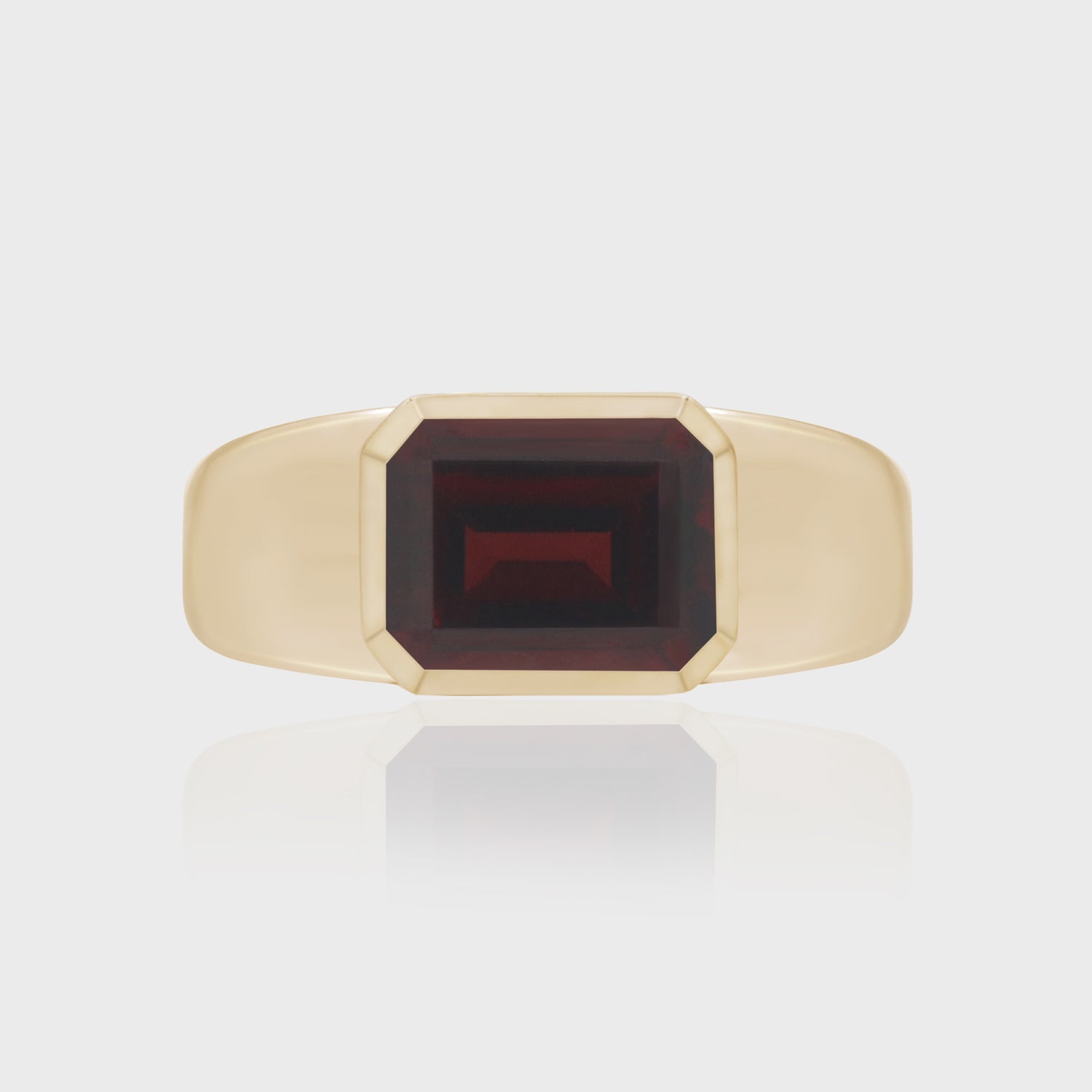 Heir Cue Ring Garnet, Yellow 