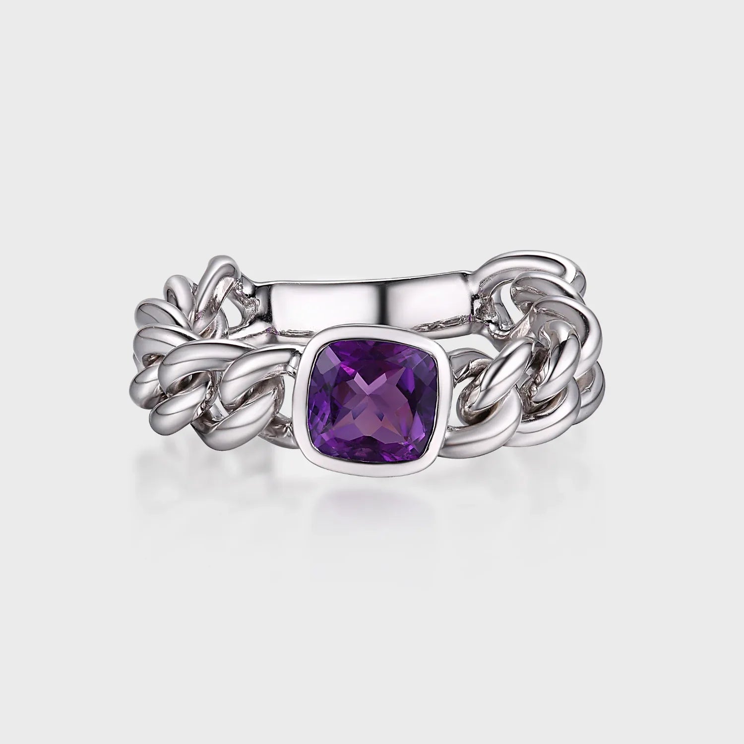 amethyst men ring