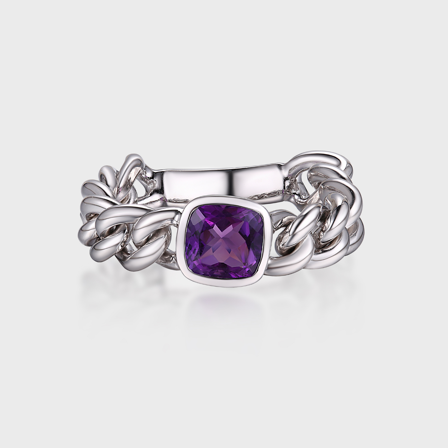 amethyst men ring