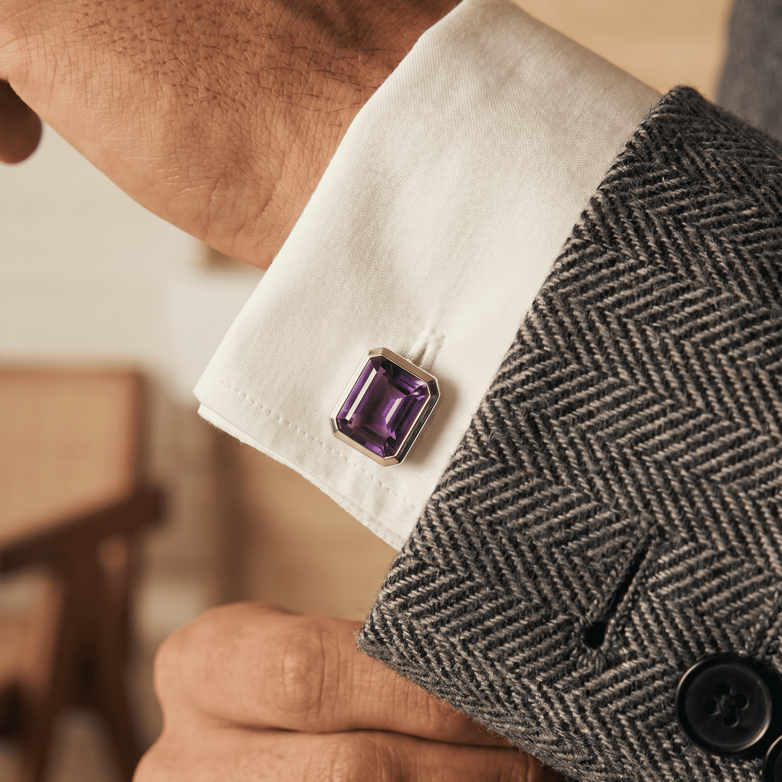 Madmen Box Cufflink 