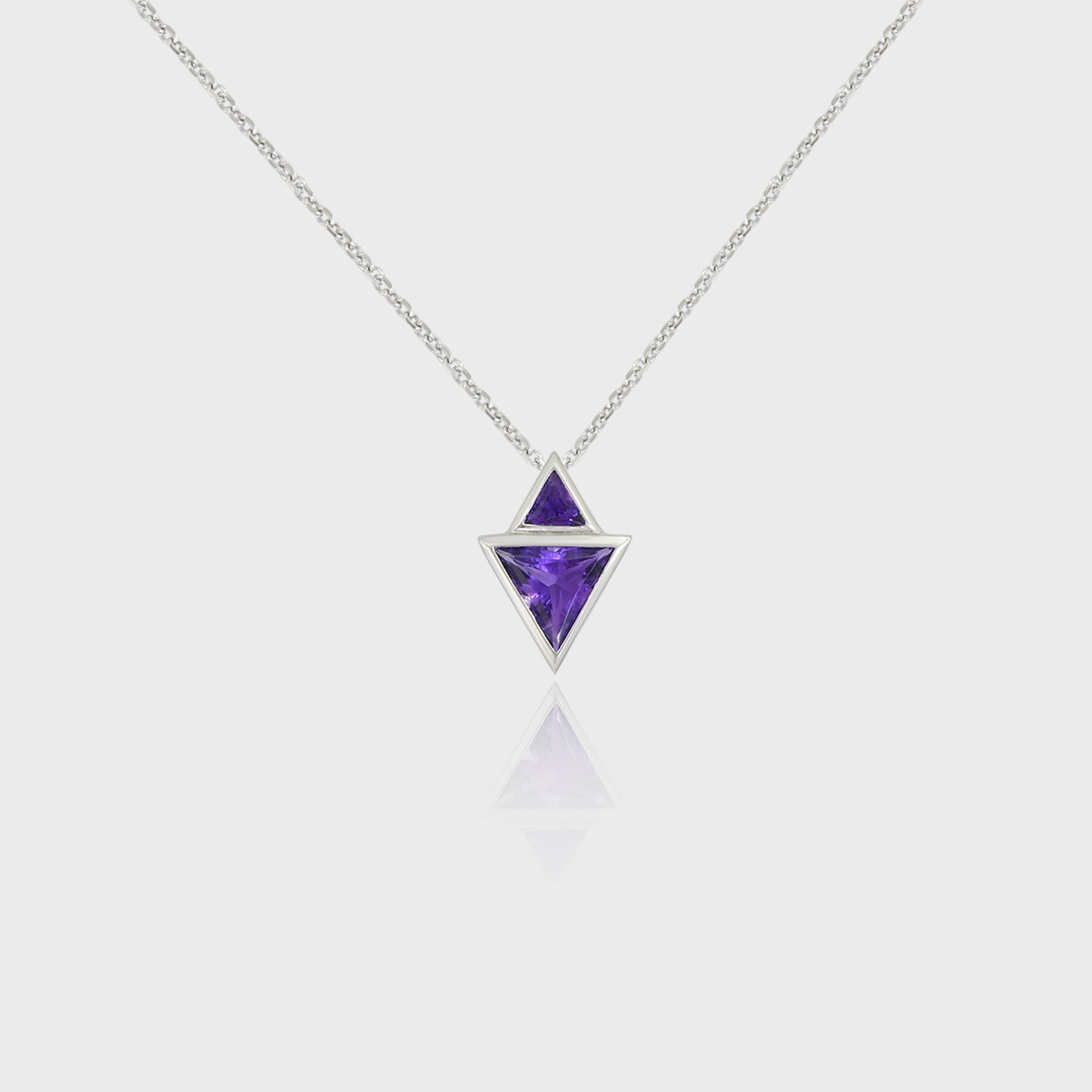 men's amethyst necklace