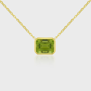 peridot necklace